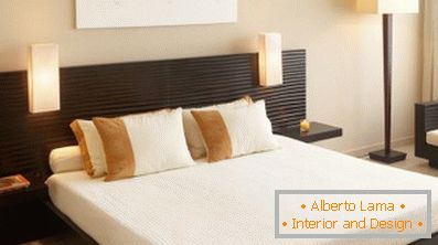Design a bedroom in the style of minimalism (44 concise