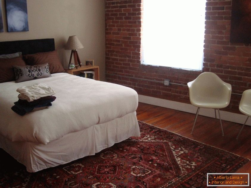 Bedroom design in oriental style, like a fairy tale of 1000