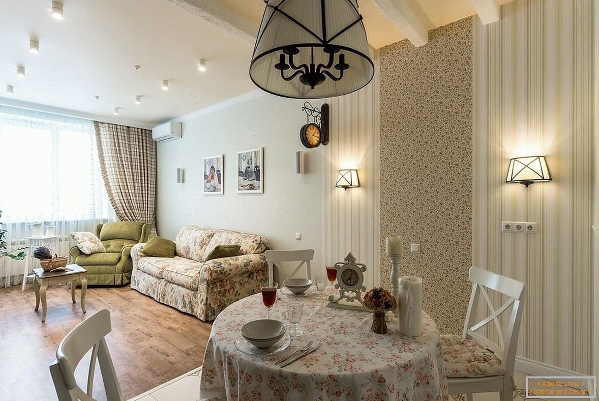 Design in provence style - french interior in apartment