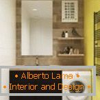 Design of a bathroom with a washing machine +50 photo ideas