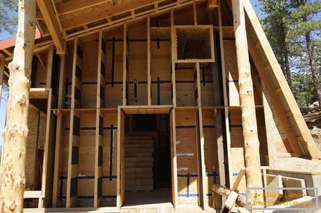 House for a cold climate: new construction technologies