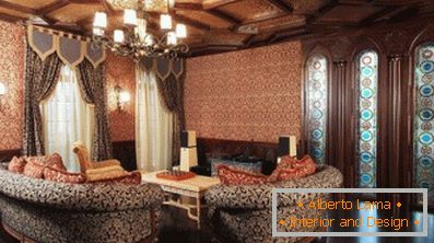 Palace comfort of living square meters: a room in the