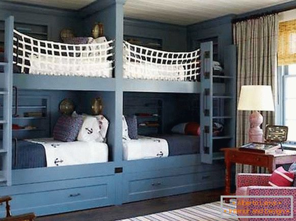Bunk beds for home - an elegant and compact solution to the