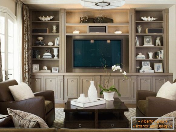 Exclusive design of the hall in the apartment of 18 square