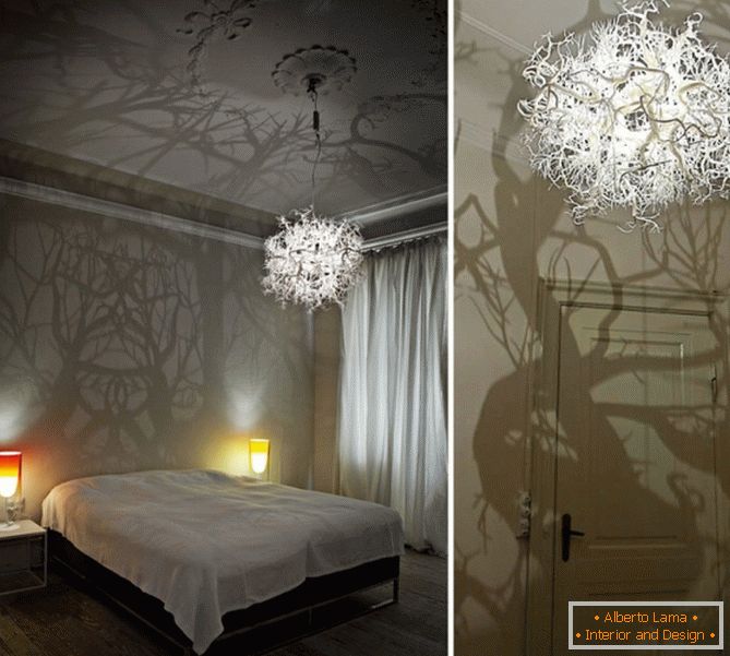 Exotic chandelier from thyra hilden and pio diaz