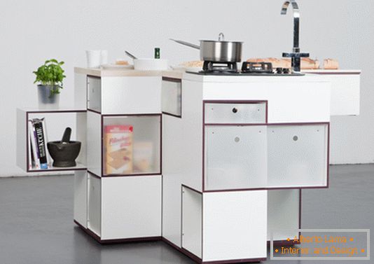 Ergonomic kitchen. how to combine functionality and an