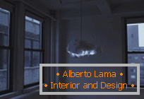 This interactive cloud-lamp will bring a thunderstorm to