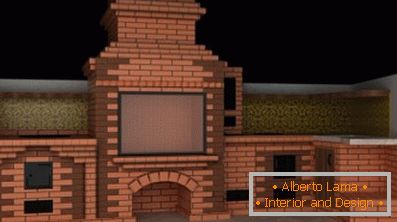 Ethnic features of a fireplace in country style (54 interior