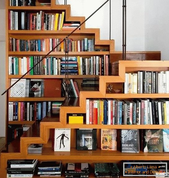 Functional cupboard under the stairs in a private house - 35