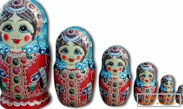 Blue-eyed nolin matryoshka