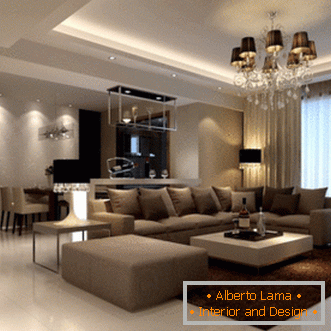 Living room in scandinavian style - 80 photos of the perfect