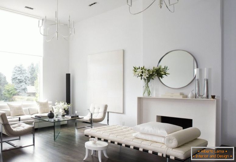Living room in minimalist style - 70 photos of stylish