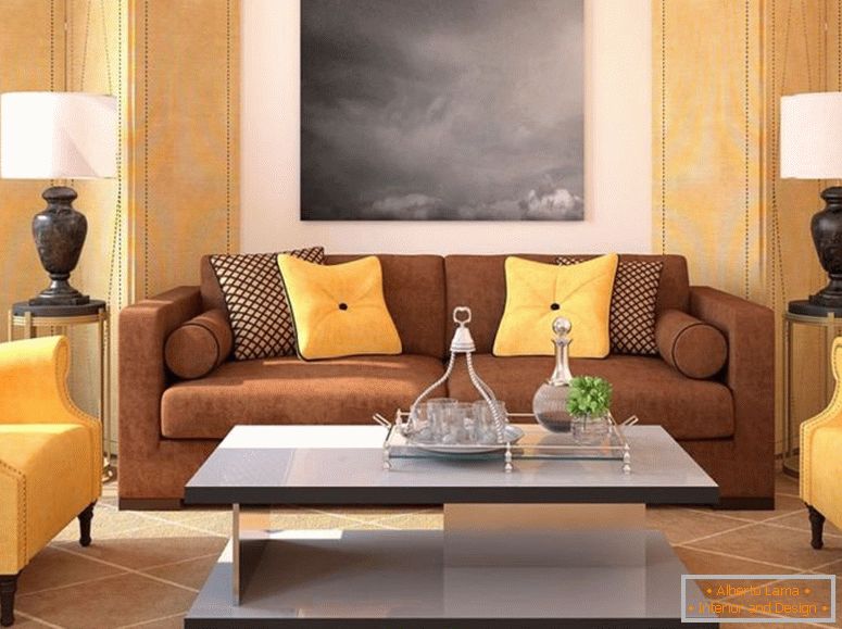 Living room in oriental style - 60 photos of interesting