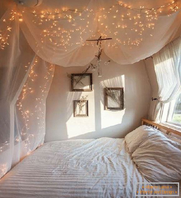 Ideas for valentine's day for decoration of festive interior