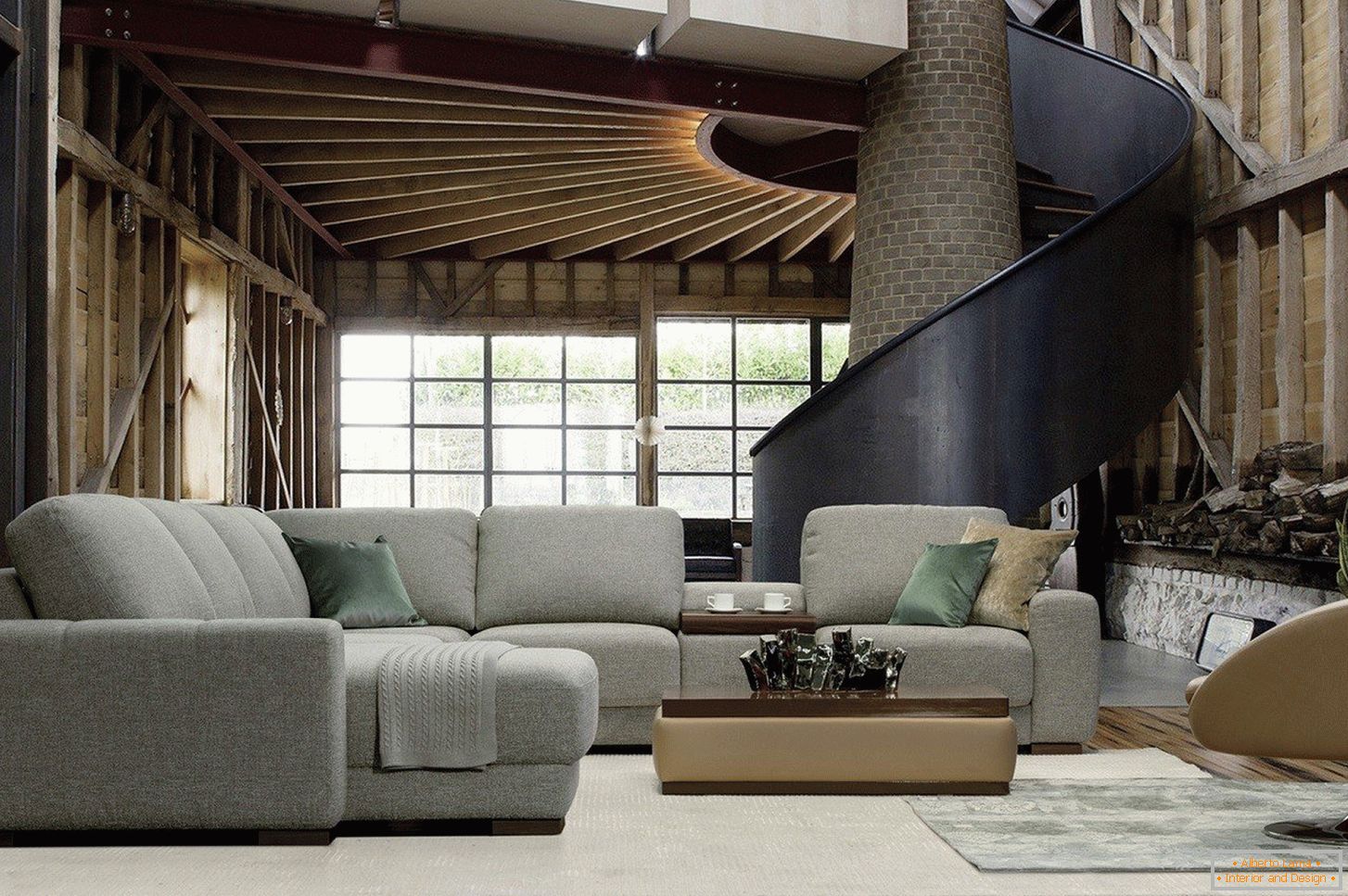 Interior of the living room in a private house - 50 photos