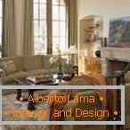 Interior of a drawing room in a country house +75 photo