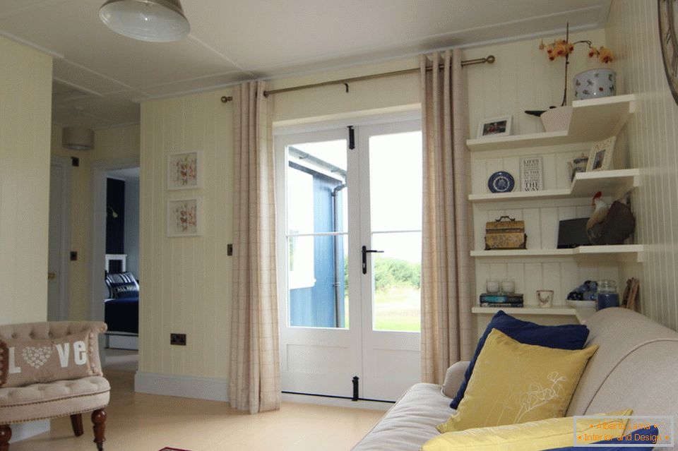 Interior of a tiny house: a miniature
