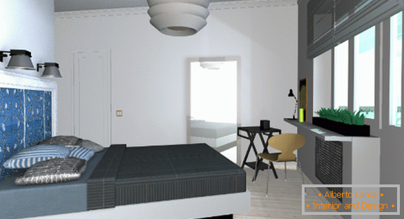 Interior of a small apartment: an unusual project for a