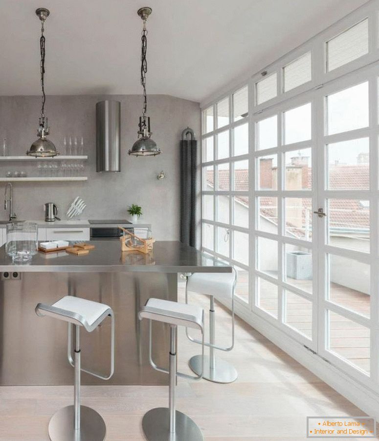 Interior in white style - the best photo of design ideas in