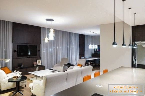 Interior in high-tech style - the best ideas and photo rooms