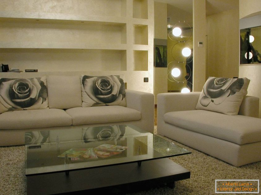 Interesting ideas for using a niche in the interior