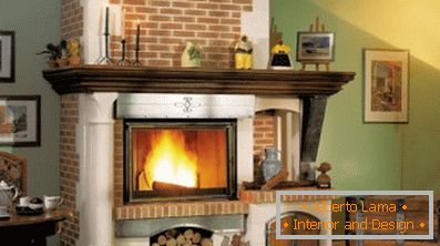 How to make fireplaces made of bricks? (49 photos)