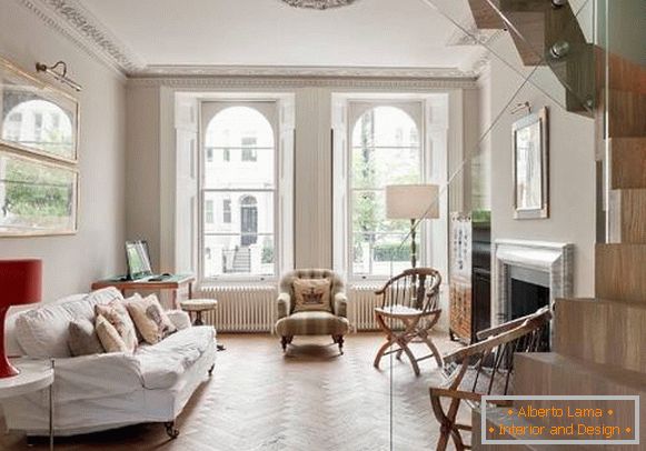 How to stucco from gypsum is used in modern interior (20
