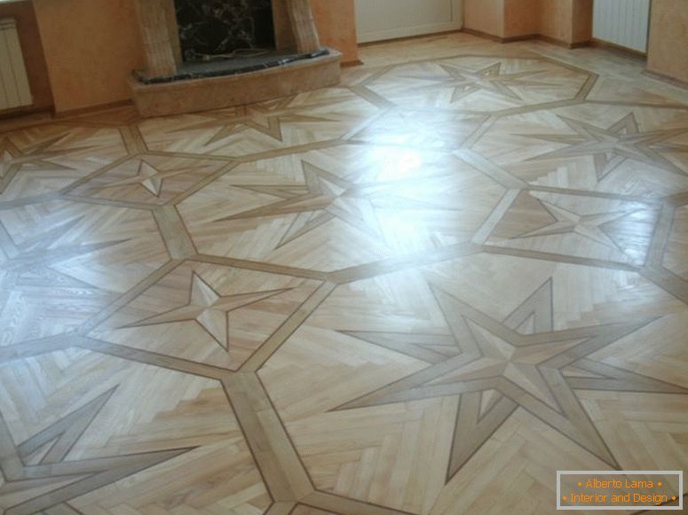 How to paint a parquet is a simple instruction for