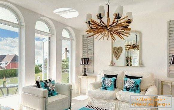 How to make the interior of a hall a highlight in a private