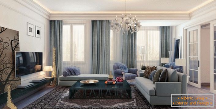 How to choose neoclassic style furniture for the living room