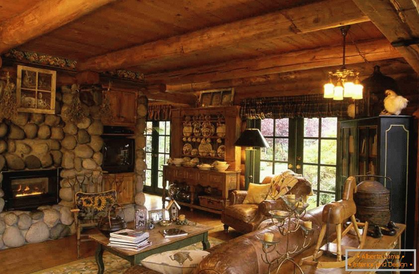 Stone in the interior: simple rules of style