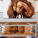 Pictures in the interior of the living room +75 photo