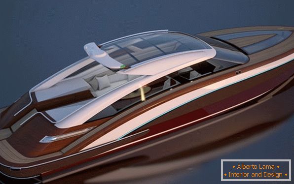 Concept of luxury yacht onyx 41