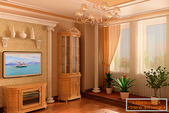 Beautiful decor - stucco from polystyrene (20 photos in the