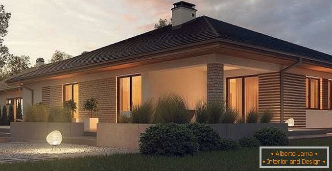 Beautiful house - 50 photos in modern decoration