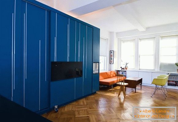 Creative design of small apartments - 4 significant works by