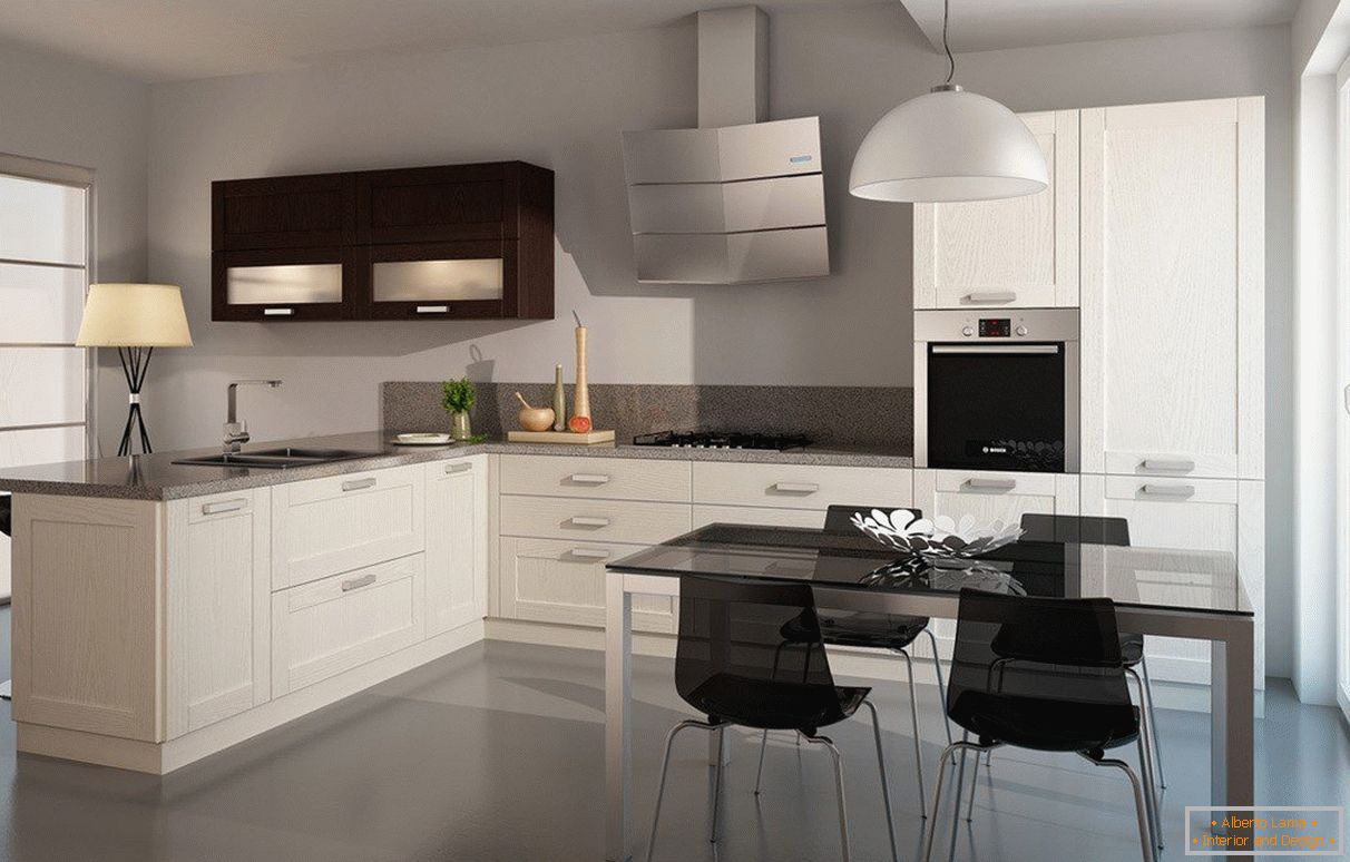 Kitchen in art nouveau style: examples of design