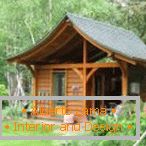 Landscape design of a summer cottage 5 acres