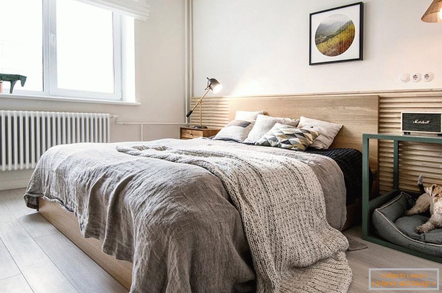 Small apartment in scandinavian style: modern approach