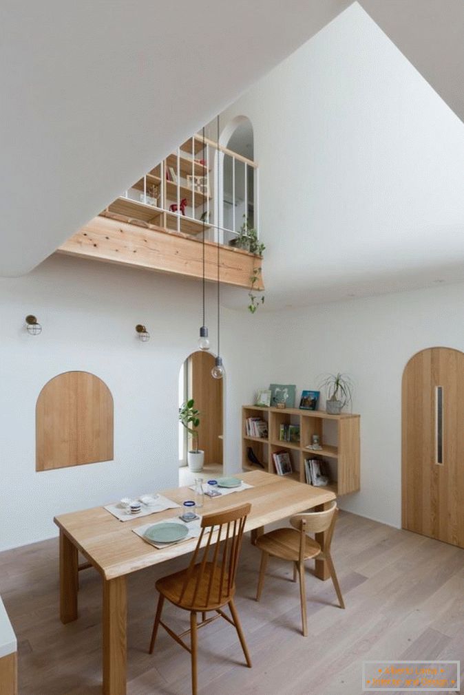 A small house with arches from alts design office