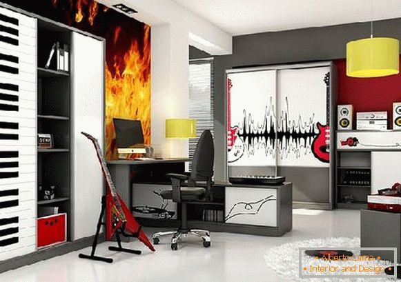 Furniture for a child's room for a boy - 30 beautiful photos