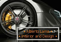 Mercedes sl gtr - a concept car from the designer mark
