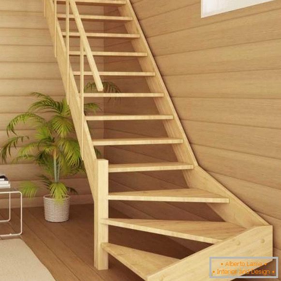 Intermediate staircases and their varieties in a private