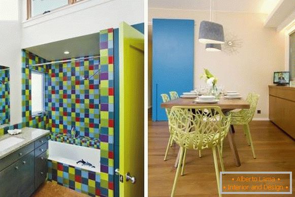 Interior doors in the interior - 35 photos in combination