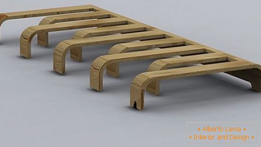 Multi-functional duo-bed from max germano - a clever