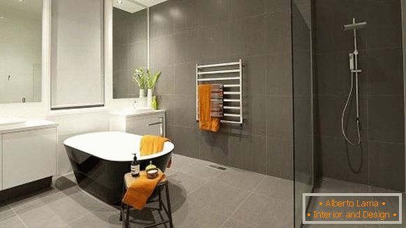 Fashionable bathroom design 2015