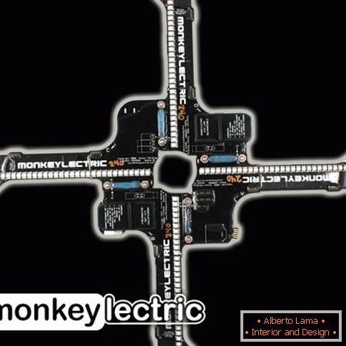Monkey light pro: stunning color animation on the wheels of