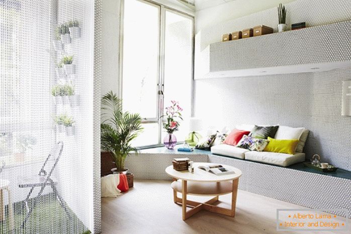 Mosaic miracle - design of a small apartment