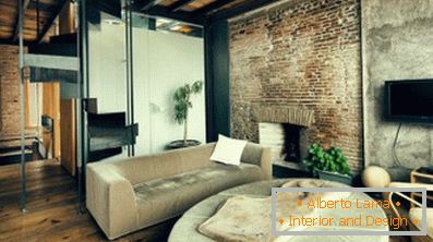 Unconventionality of interior and furniture - loft style (72