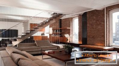 Unconventionality of interior and furniture - loft style (72